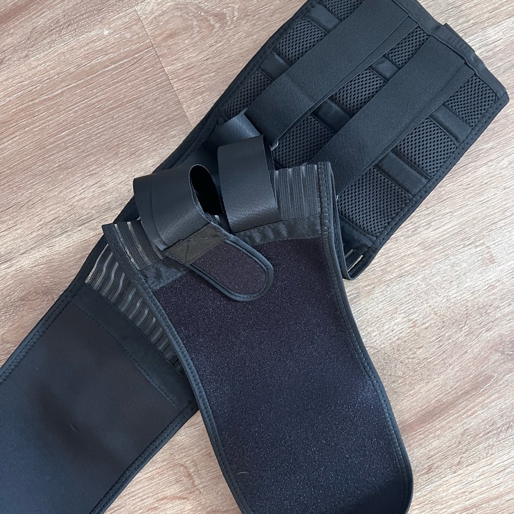 Black Waist Trainer Belt